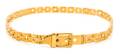 A Gucci Gold Belt