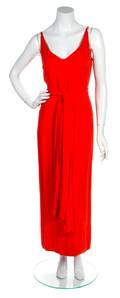 A Carmen Couture Coral Gown