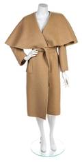 A Tiziani Camel Wool Coat