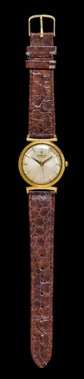 An 18 Karat Yellow Gold Ref 16D610806 Wristwatch Gbelin