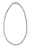 A Sterling Silver Wheat Chain Necklace David Yurman