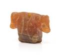 A Possibly Ancient Carnelian Double Calf Carved Bead