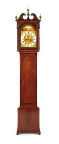 George III mahogany tall case clock