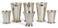 Six SilverPlate Mint Julep Style Cups