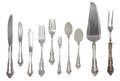 A Partial American Silver Flatware Service