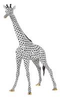 A Herend Porcelain Giraffe