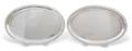 A Pair of Sterling Oval Trays