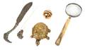 A Group of Five Desk Accessories