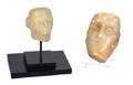 Two South Arabian Alabaster Busts