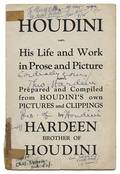 Hardeen Theo Houdini His Life and Work in Prose and