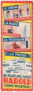 Harold Cinema  Radio  Television  Press Paris