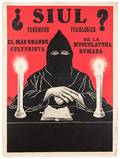Stock Poster Hooded Occult Magician Sance Poster