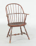 Lancaster County Pennsylvania sackback windsor armchair ca 1780