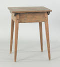 Pennsylvania walnut splay leg work table ca 1800