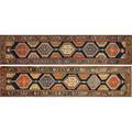 Two persian carpet runners