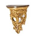 Louis xv style giltwood wall bracket