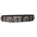 Old pawn navajo silver  turquoise concho belt