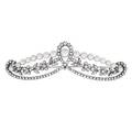 Natural pearl  diamond diadembrooch vienna