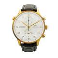 Iwc portugieser chronograph rattrapante 18k gold