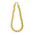 Egyptian 18k gold bead necklace