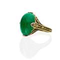 Edwardian emerald  gold ring