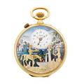 Arnez swiss automaton music box pocket watch