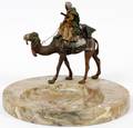 AUSTRIAN ENAMEL OVER BRONZE MIDDLE EASTERN FIGURE
