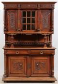 RENAISSANCE REVIVAL WALNUT BUFFET 1900