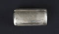 Silver plated cigarette case