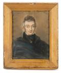 Early 19th Century Boston School Pastel Portrait
