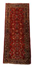 Hand Woven Persian Mahal Area Rug 3 8 x 9 9