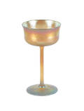 Louis C Tiffany Favrile wine glass