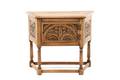 English Jacobean Revival Washed Oak Console