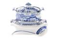 English Blue  White Transferware Tureen 1819 C