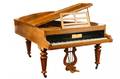 Rare Baby Grand Piano W Bell Piano Company