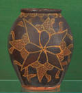 Pennsylvania redware crock dated