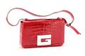 Gucci Patent Red Crocodile Leather Handbag