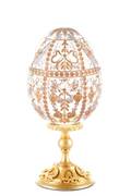 Faberge Imperial Gatchina Crystal Egg