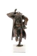 Paul Braslow Hasidic Dancer Bronze