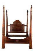 Prudent Mallard Attributed Antebellum 4 Poster Bed