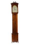Connecticut Federal Tall Case Clock O Hopkins