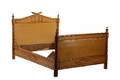 Aesthetic Movement Maple Simulated Bamboo Bed