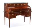 Louis XVI Style Bureau  Cylindre Manner of Linke