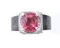 deLaCour 18k White Gold  Pink Tourmaline Ring