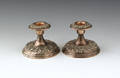 Pair of S Kirk  Son sterling silver weighted candlesticks