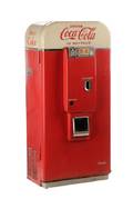 Vendo Vintage Red Coca Cola Bottle Machine