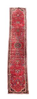 Hand Woven Persian Runner 19 6 x 3 10