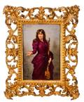 Royal Vienna Porcelain Portrait Plaque Signed