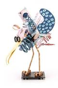 John Olsen Untitled Fantasy Fowl 9164 Steel