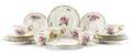 Meissen 19 Piece Floral Breakfast Set